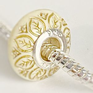 Yellow Bracelet Charm DIY Craft Beads
